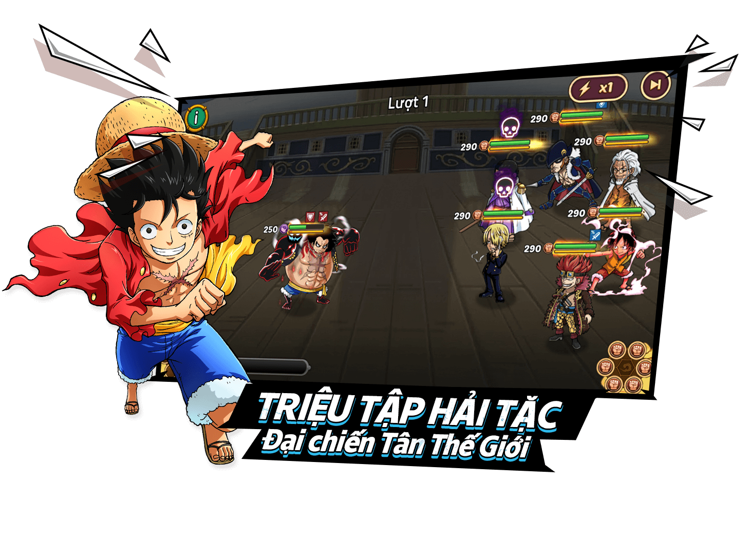 Huyền Thoại Hải Tặc - Game Onepiece Top 1 Việt Nam